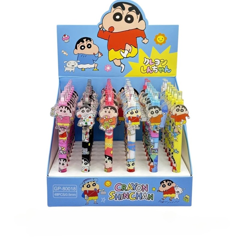 Cosplay Floating Prop - Crayon Shin-chan, 6/48 Piezas, Bolígrafo de