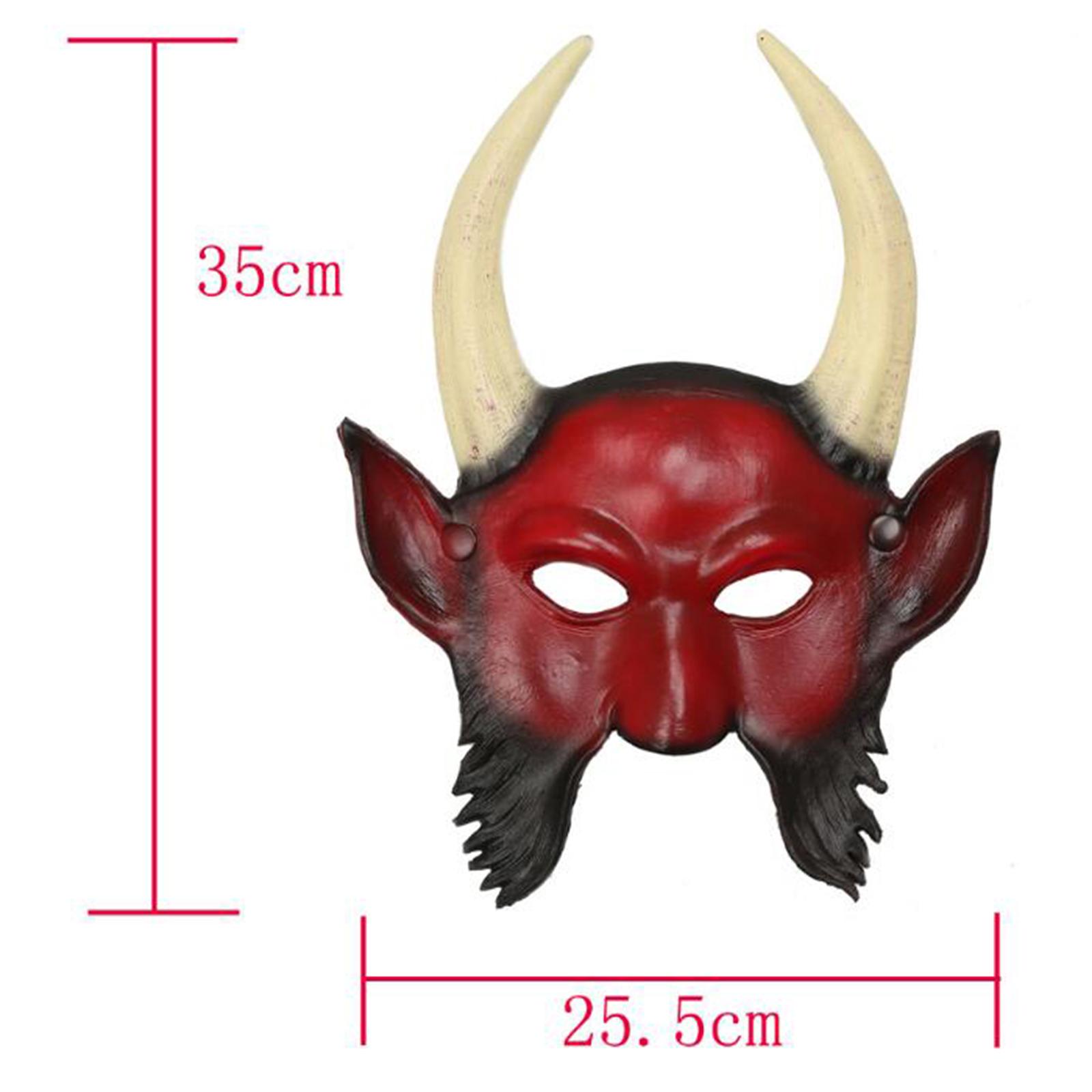 Cosplay Prop Foam - Máscara de Diablo Aterradora para Cosplay,