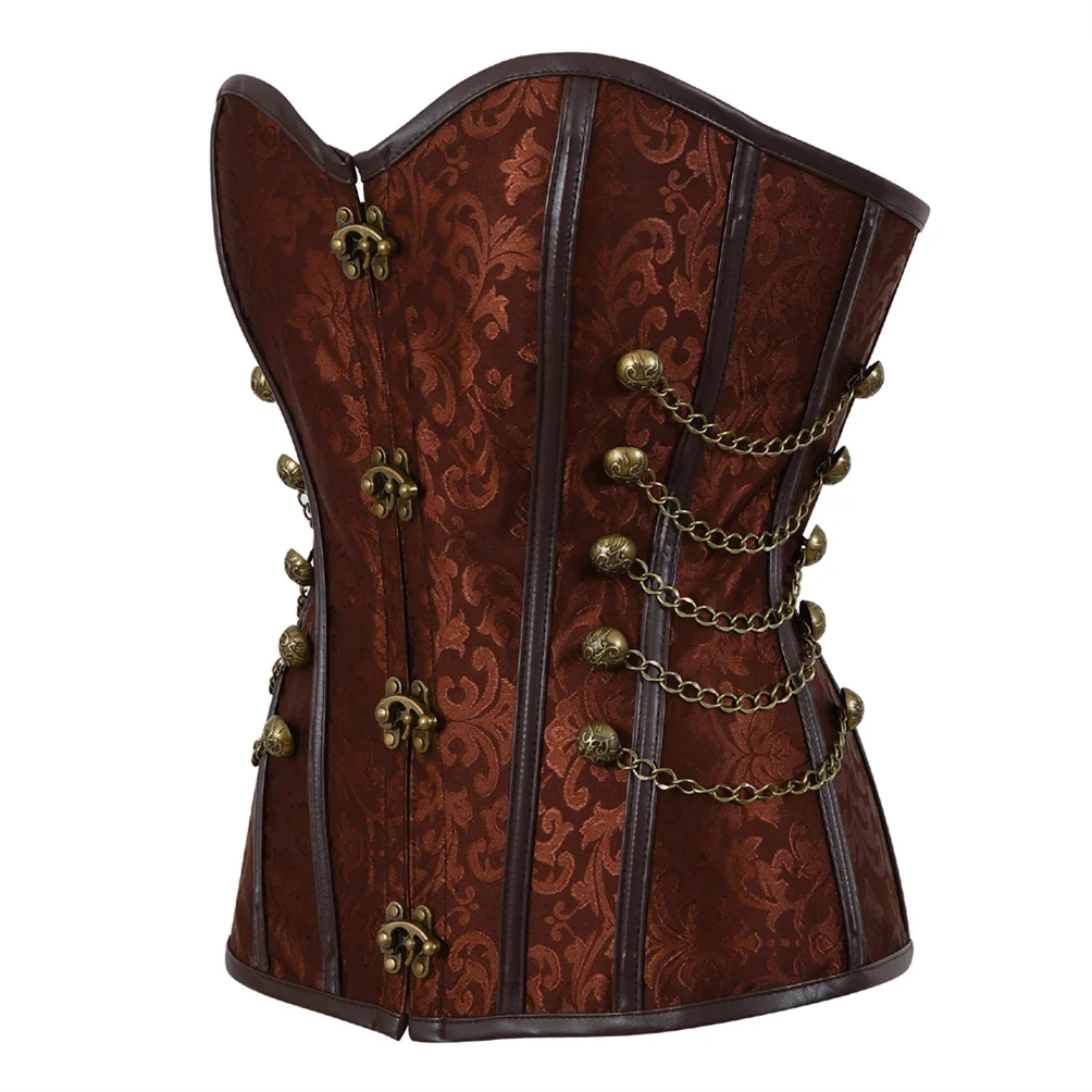 Boning Corset Steel - Corsés Steampunk para Mujer, Corsés de