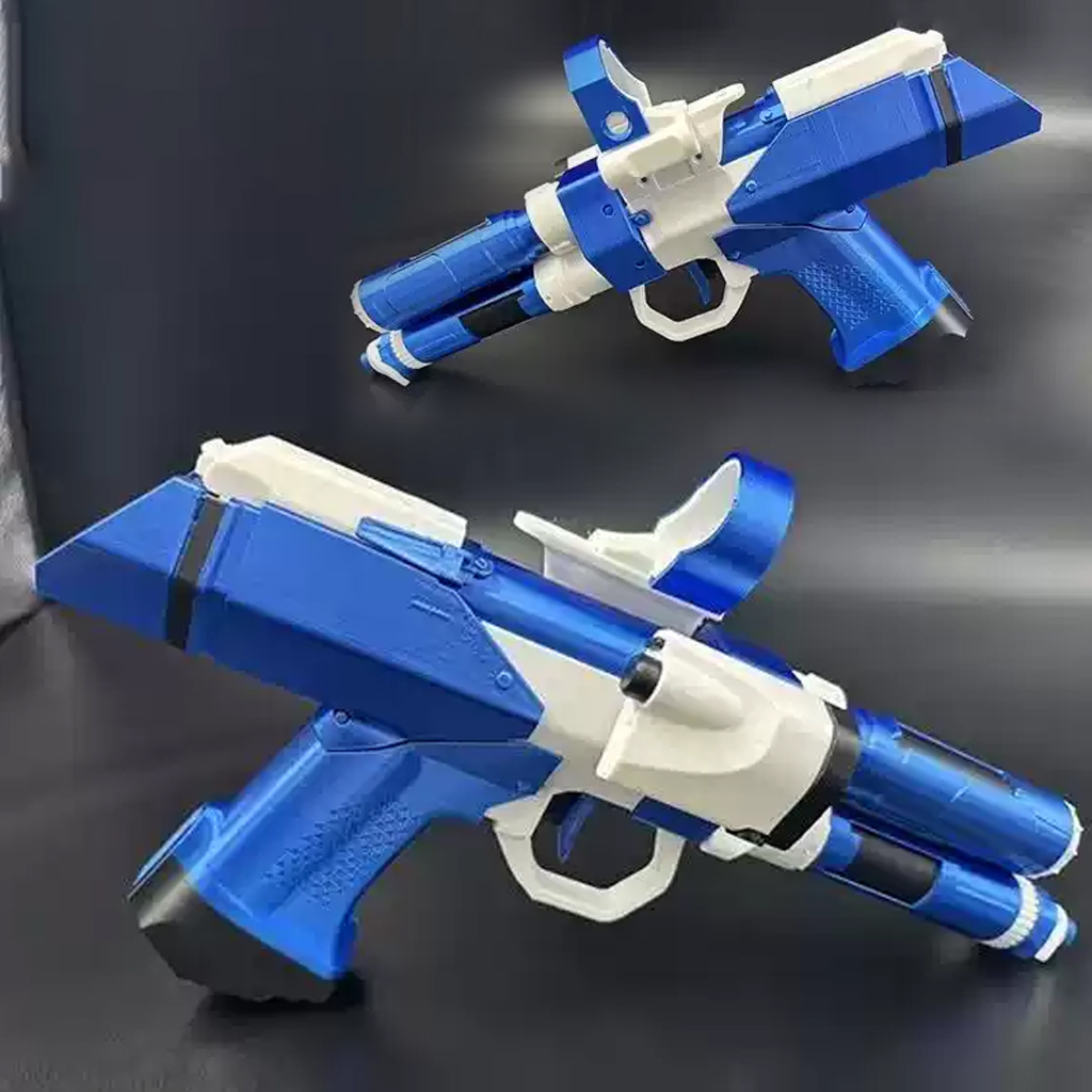 Cosplay Prop Blueprints - Pistola de Hormonas Delta Action Feng
