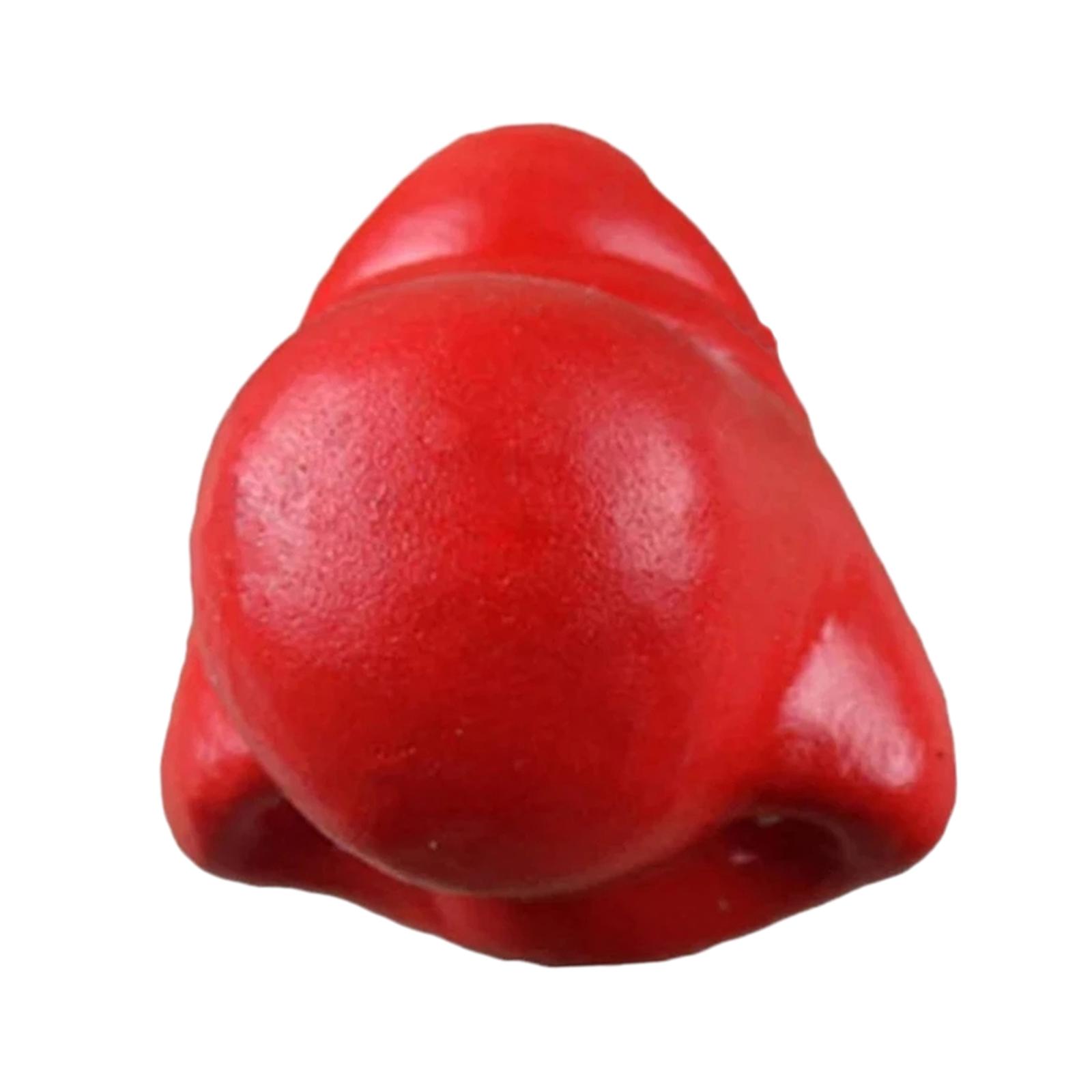 Cosplay Prop Foam - Nariz de payaso roja para disfraces,