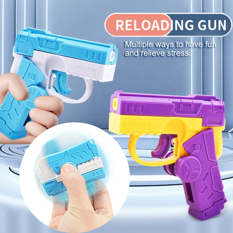 Cosplay Props - Juguete Antiestrés 2 en 1: Pistola