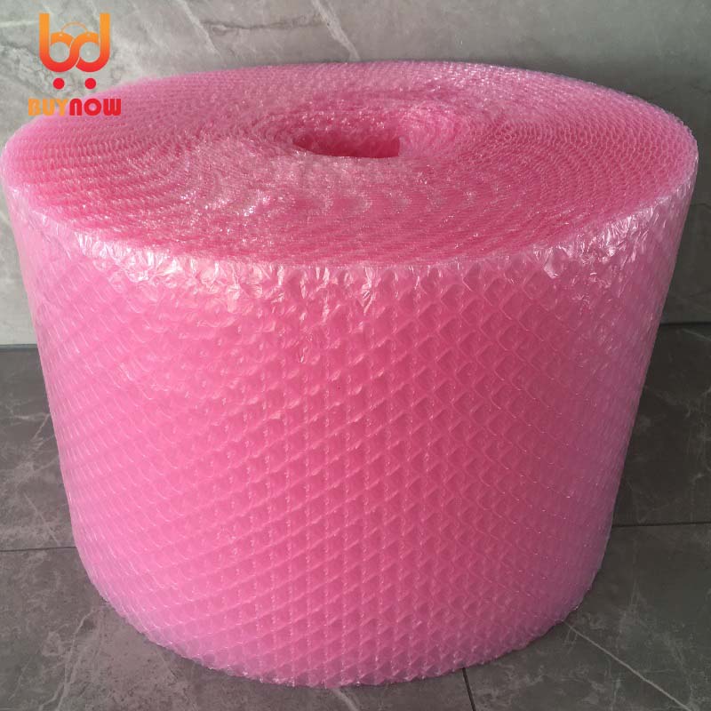 Craft Foam Roll - Rollo de película de burbujas rosa,