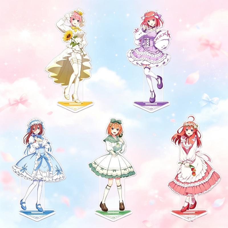 Acrylic Cosplay Prop - Las Quintupletas Quintesionales, Soporte Acrílico Estilo