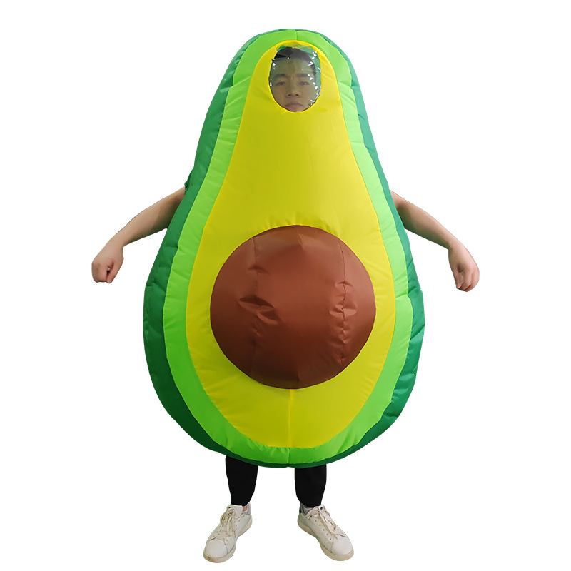 Cosplay Props - Disfraces inflables de aguacate, ropa de
