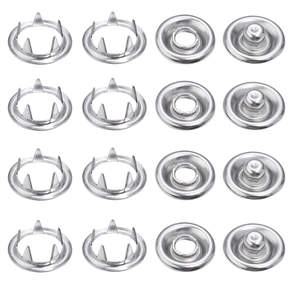 SAUVOO-Juego de 50 botones a p - Snap Fastener Set reseña y precio