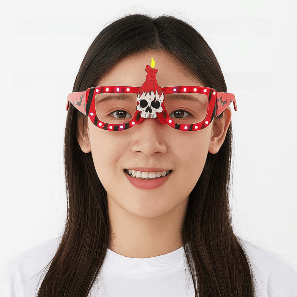 6 unidades de divertidas gafas - Cosplay Prop Designer reseña y precio