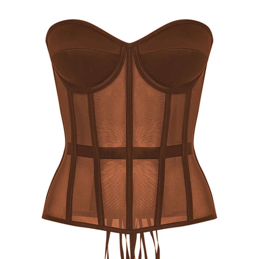 Corsé para mujer, corpiño, Top - Boning Corset Steel reseña y precio