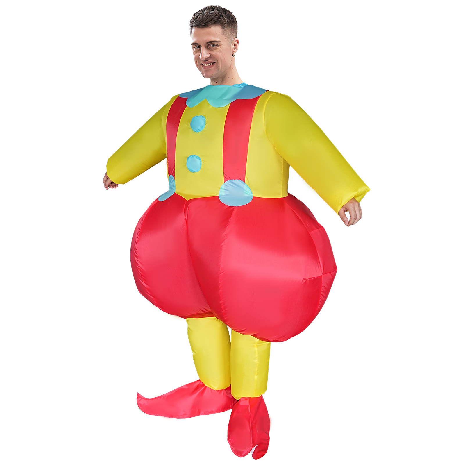 Disfraz inflable de payaso con - Cosplay Props reseña y precio