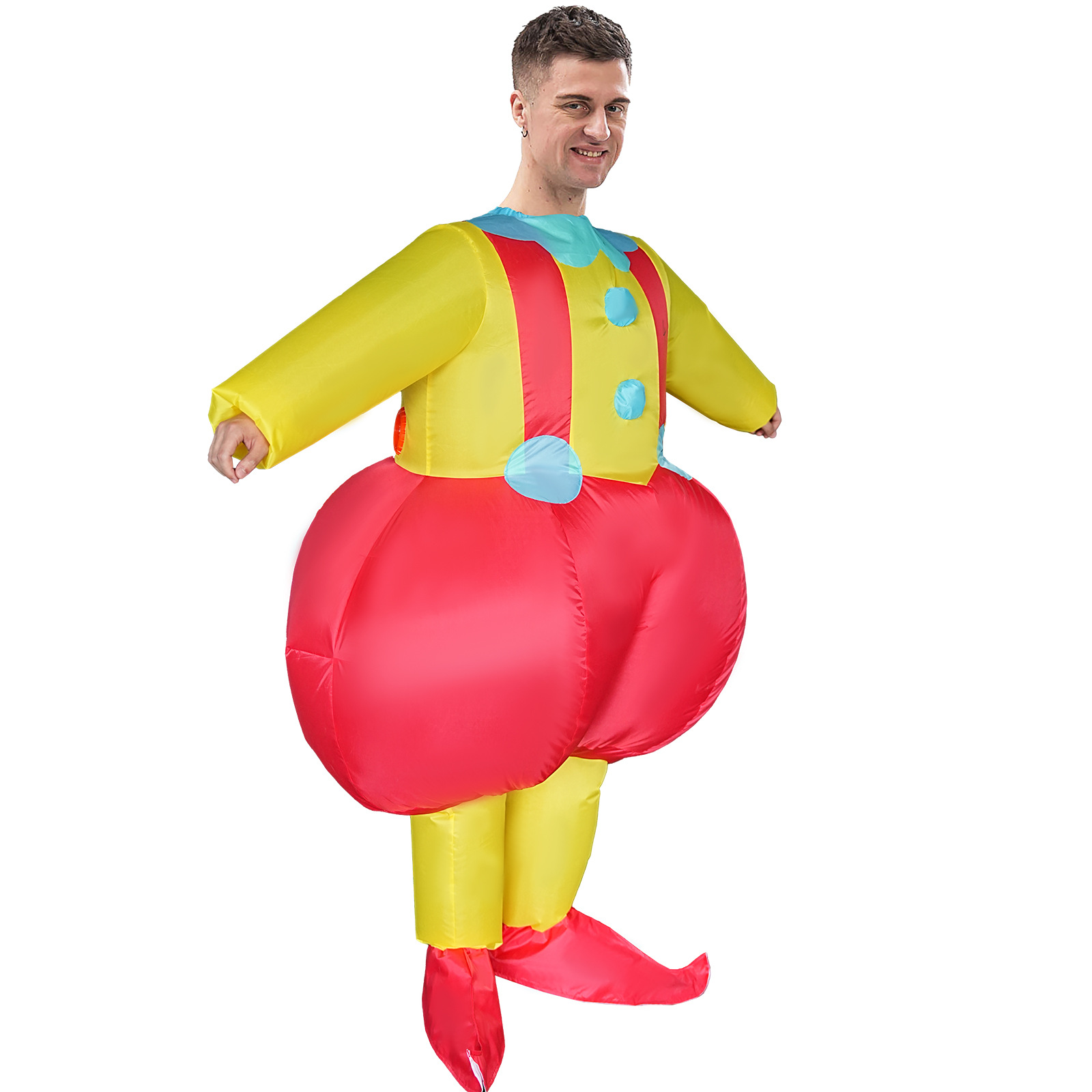 Disfraz inflable de payaso con - Cosplay Props reseña y precio