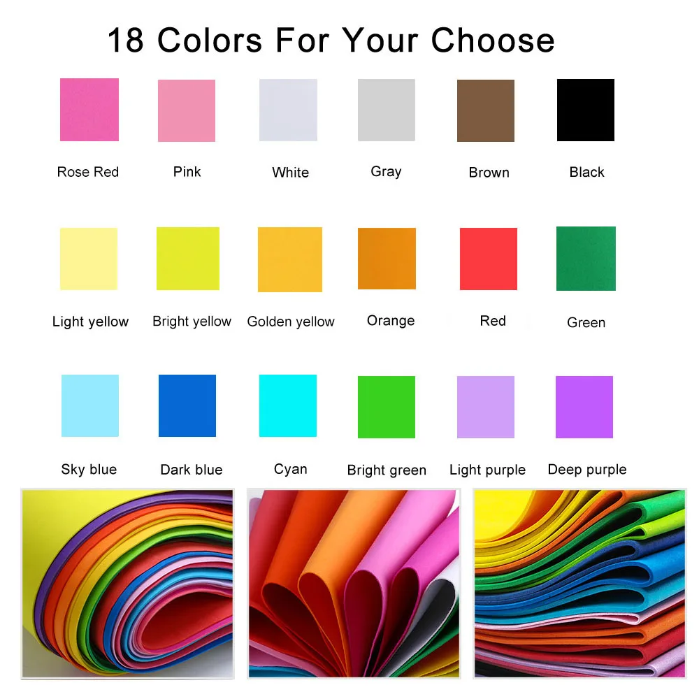 Hojas de espuma EVA coloridas  - Eva Foam Sheet reseña y precio