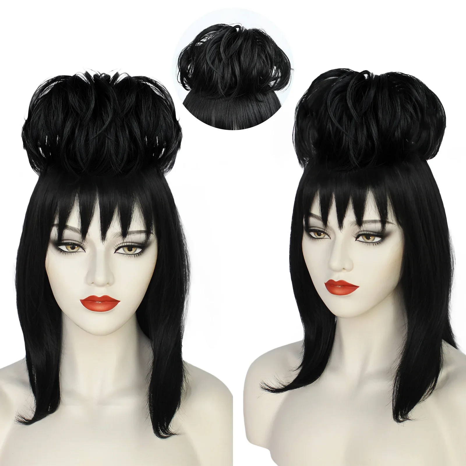 Peluca de Cosplay Lydia Deetz, - Cosplay Floating Prop reseña y precio