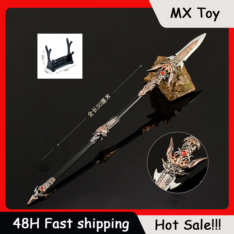 Juego de figura Naraka de 30cm - Cosplay Prop Knife reseña y precio
