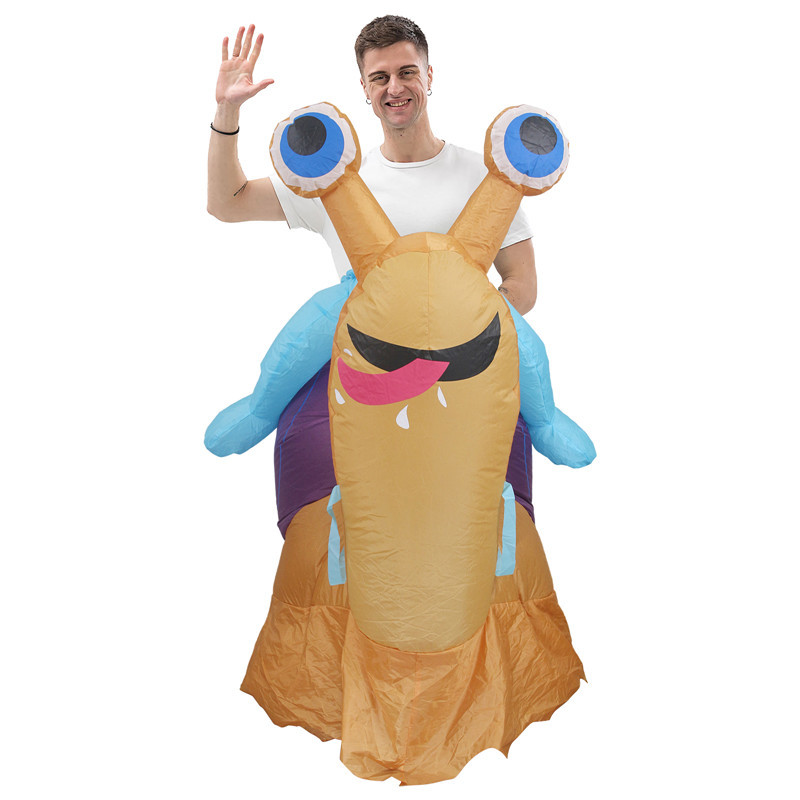 Disfraces inflables de caracol - Cosplay Prop reseña y precio