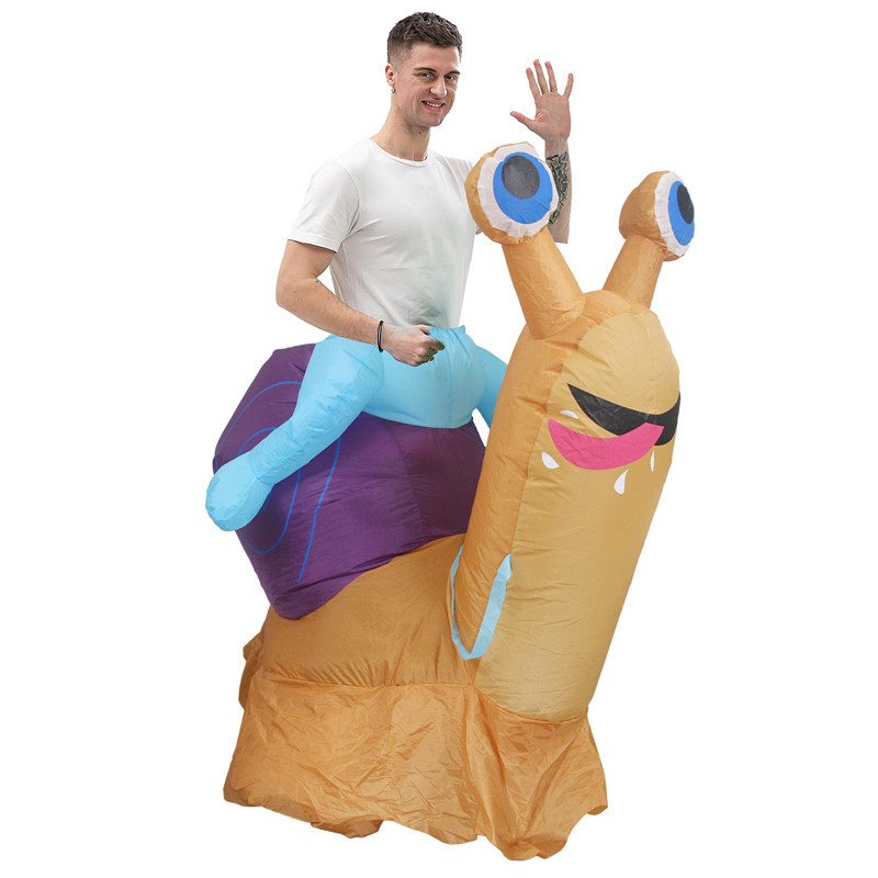 Disfraces inflables de caracol - Cosplay Prop reseña y precio