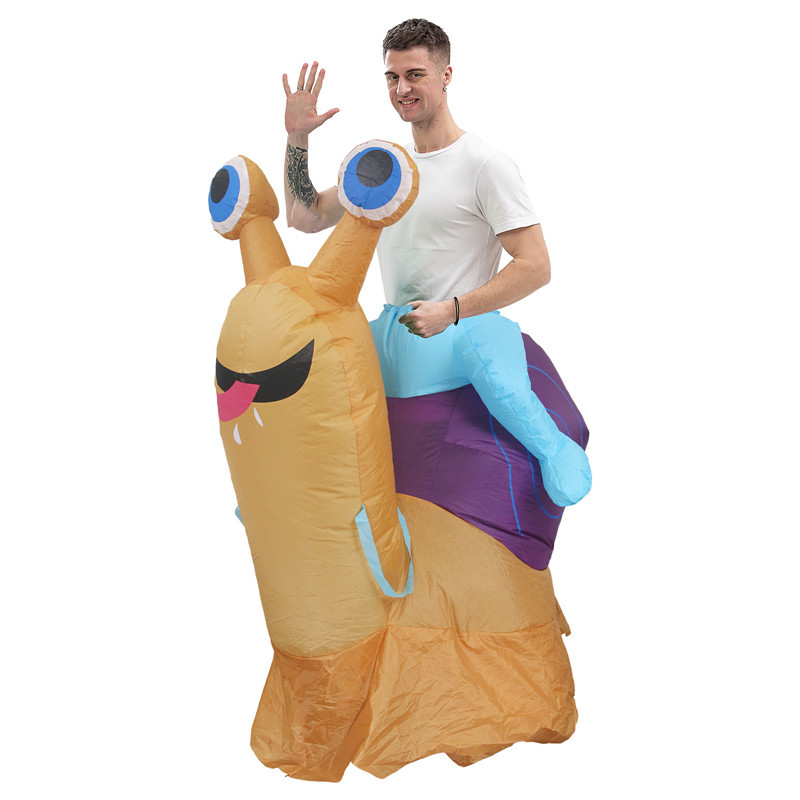 Disfraces inflables de caracol - Cosplay Prop reseña y precio