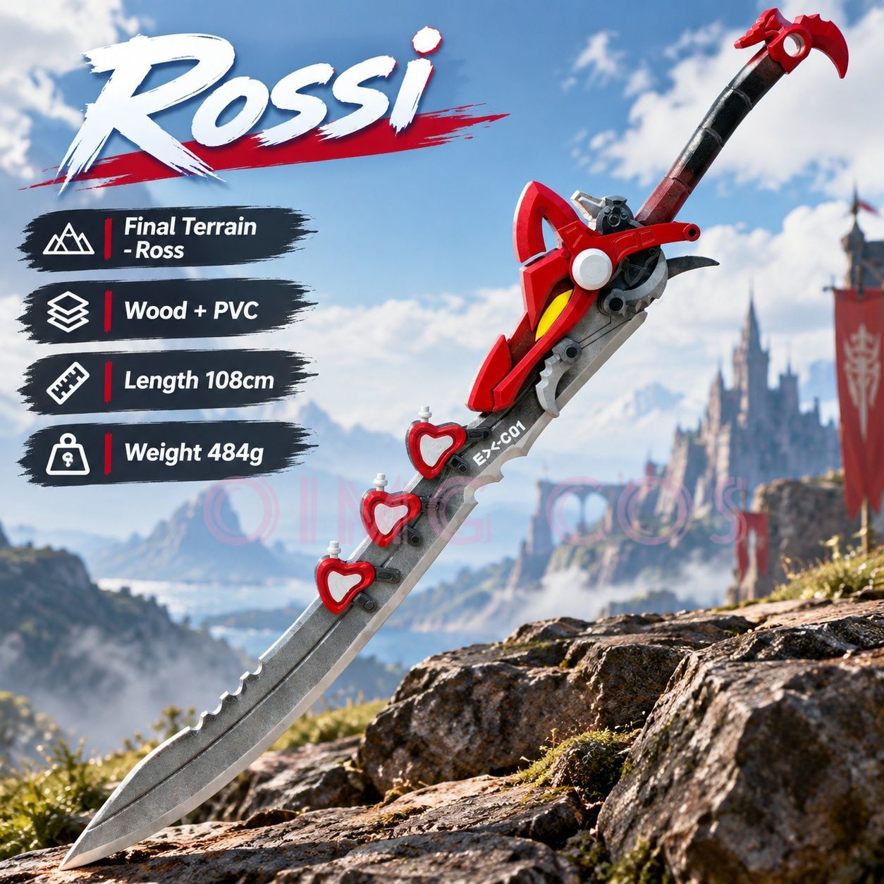 Accesorios de cosplay de Endfi - Cosplay Prop Knife reseña y precio