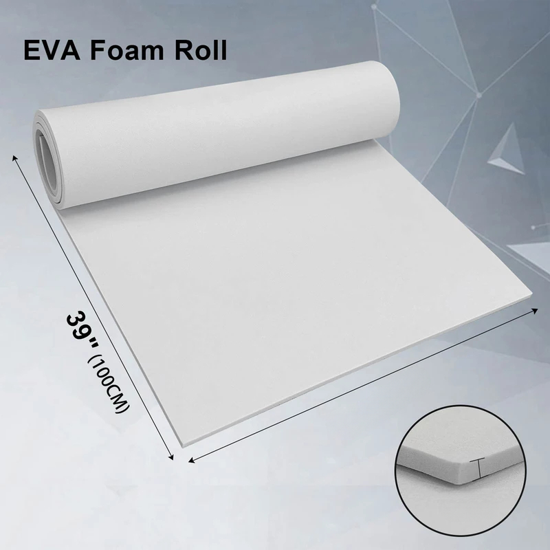 Rollo de espuma EVA, papel de  - Craft Foam Roll reseña y precio