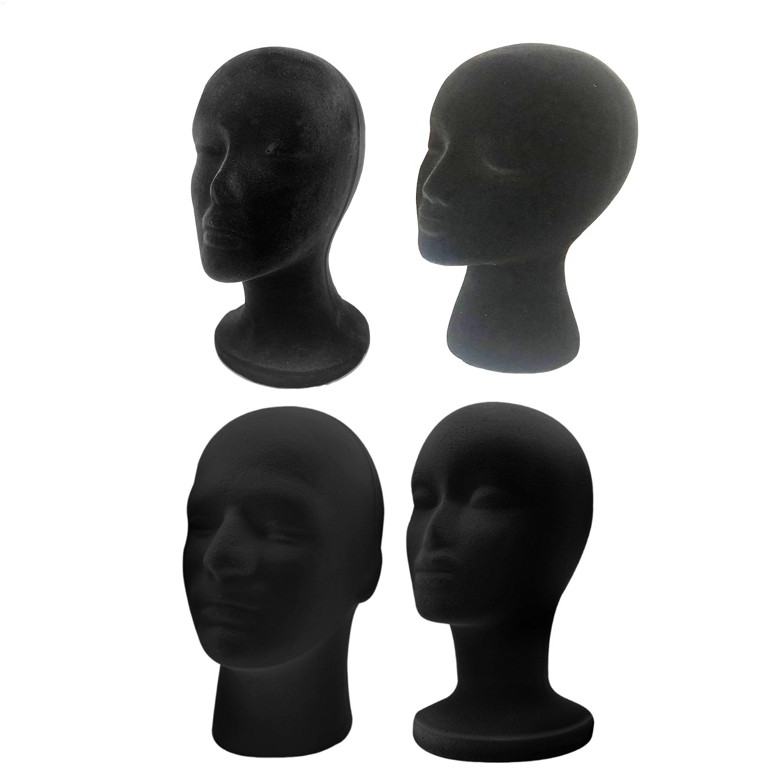 Cabeza de maniquí negra, maniq - Cosplay Prop Foam reseña y precio